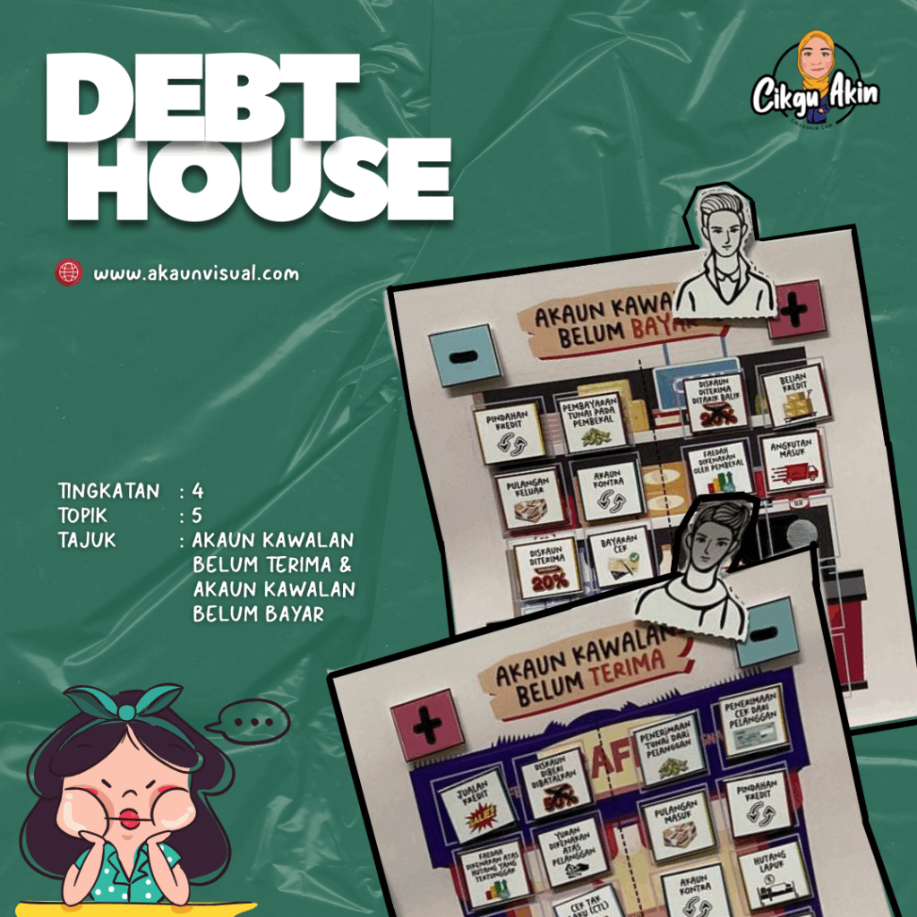 debt house rumah hutang akaun kawalan cikgu akin cmn digylearn prinsip perakaunan spm spmflix nota prinsip akaun