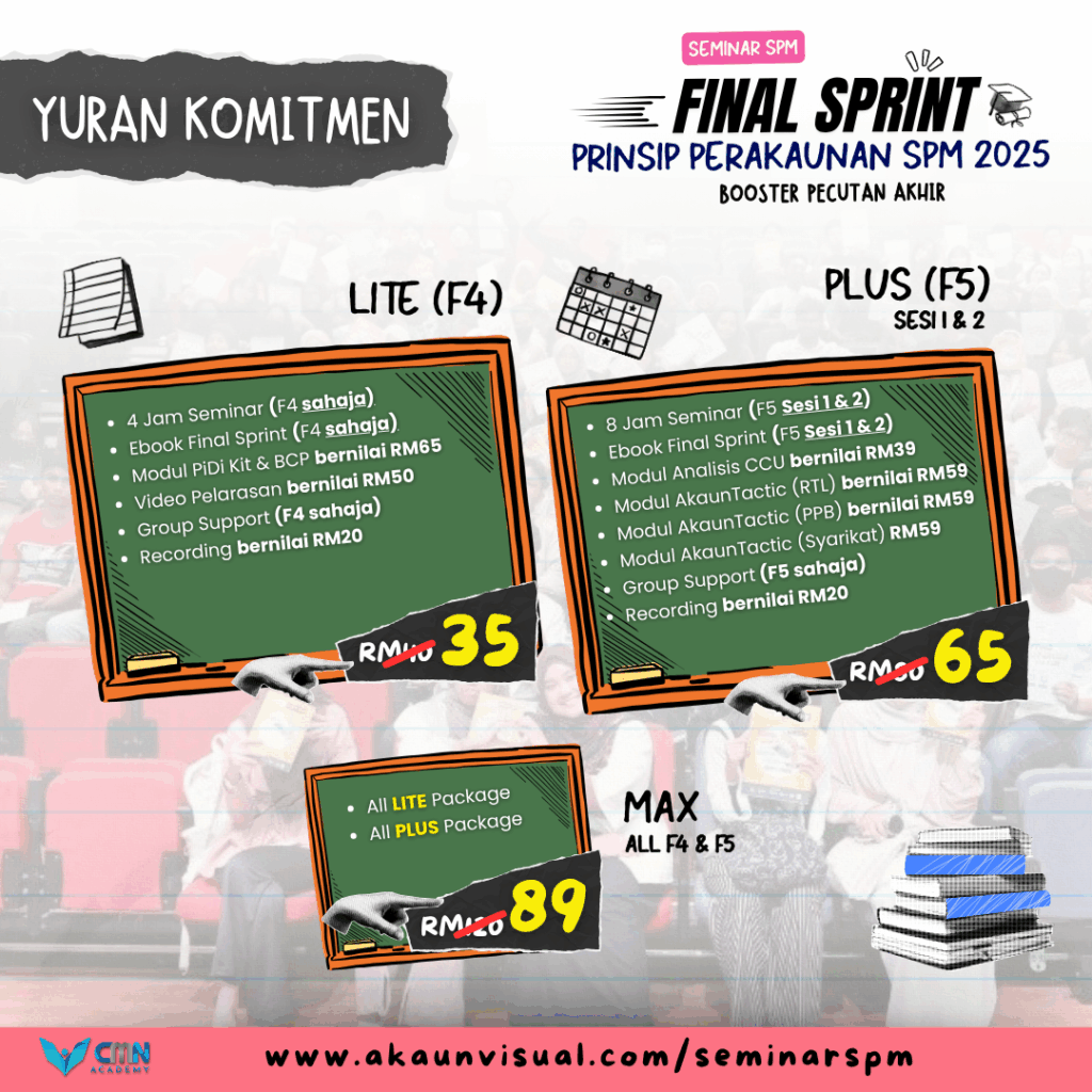 Seminar SPM Prinsip Akaun Cikgu Akin SPMFlix CMN Academy
